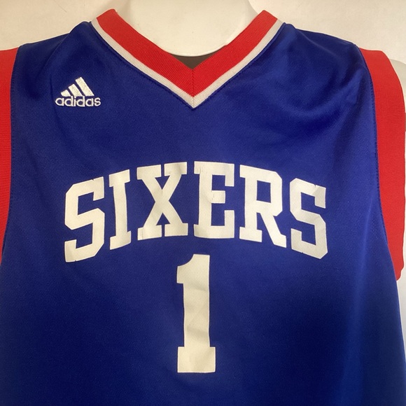 Adidas NBA Philadelphia Sixers Carter- Williams Jersey boys size medium - Picture 4 of 9